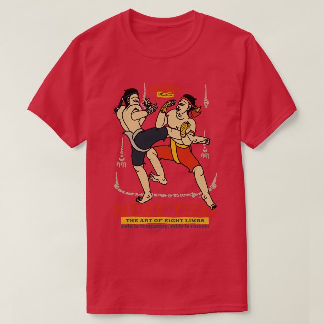 T-shirt Muay Boran Muay Thai Sak Yant (Design devant)