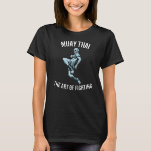 T-shirt Muay Thai and Thai Boxing Strong Skeleton
