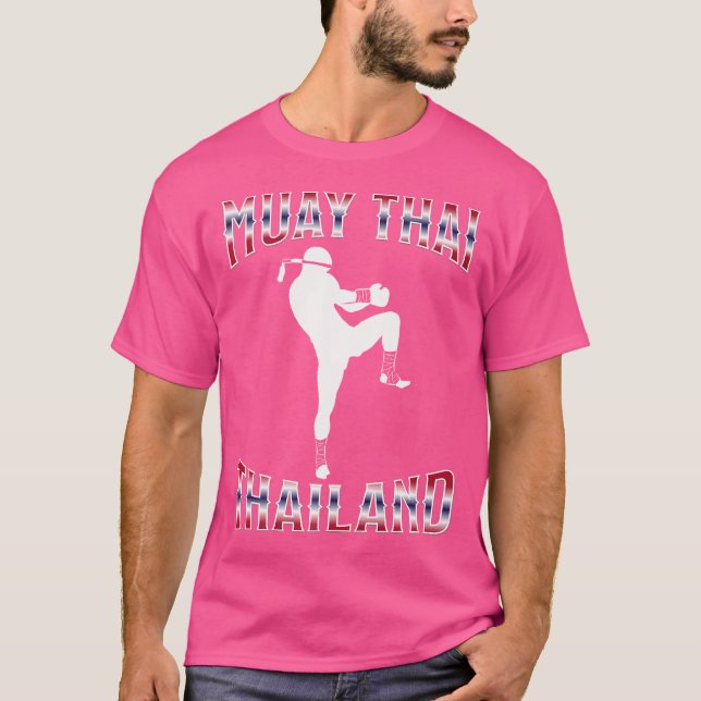 T-shirt Muay Thai Boxe Muay Thai Fighter Muay Thai Thail (Devant)