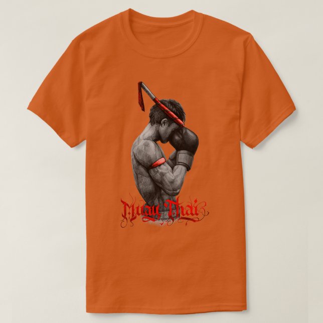 T-shirt Muay Thai Boxing Fighter (Design devant)