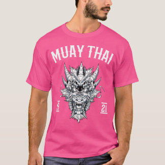 T-shirt Muay Thai Combattre Dragon Demon Thai Boxing