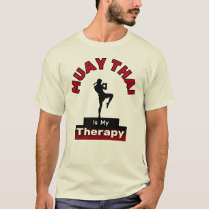 T-shirt Muay Thai Est Mon Thérapie, Muay Thai