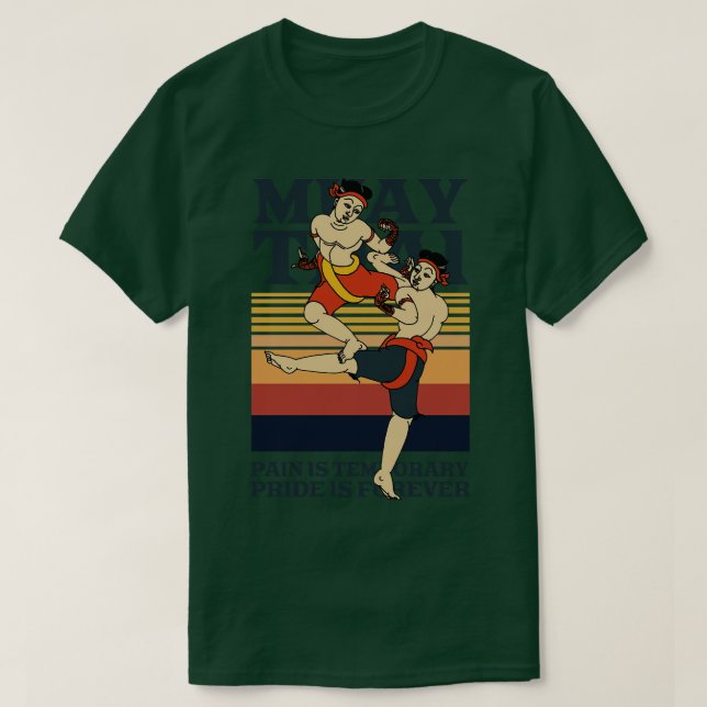 T-shirt Muay Thai Fighter (Design devant)