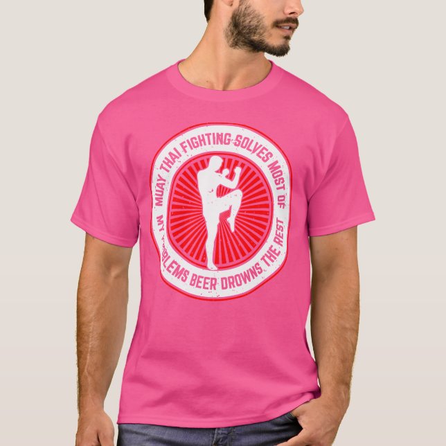 T-shirt Muay Thai Fighter Funny Muay Thai Sayings (Devant)