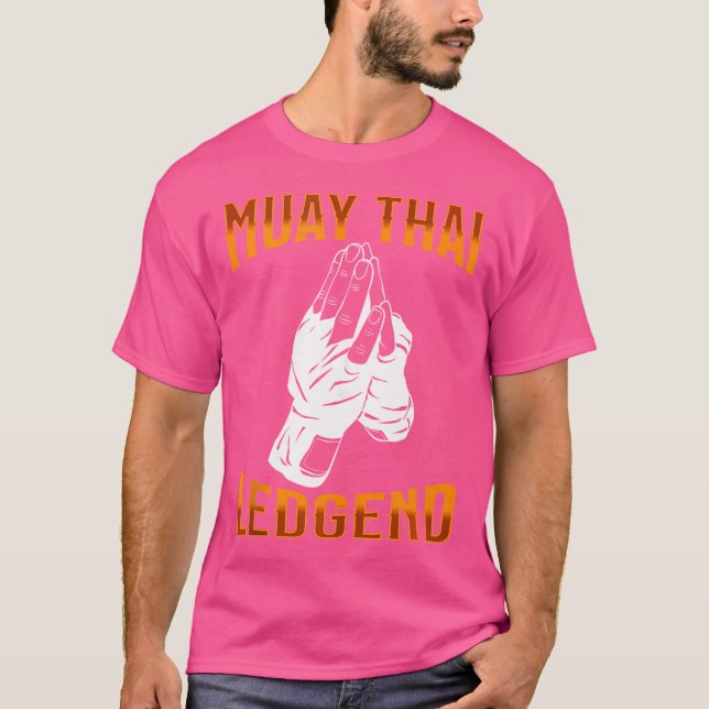 T-shirt Muay Thai Fighter Muay Thai Legend (Devant)