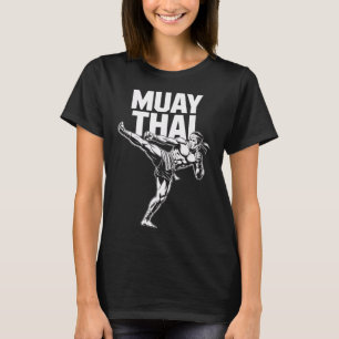 T-shirt Muay Thai Fighter Vintage Martial Arts Thai Boxe