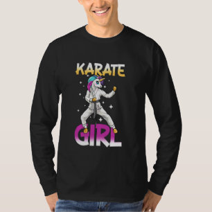 T-shirt Muay Thai Karate Girl Unicorn Kickboxing