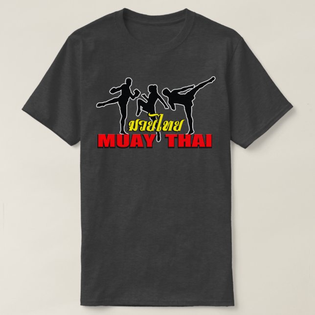 T-shirt Muay Thai Kickboxing 4 (Design devant)