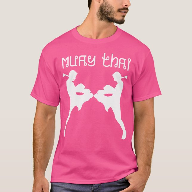 T-shirt Muay Thai Kickboxing Martial Arts Mixed martial ar (Devant)