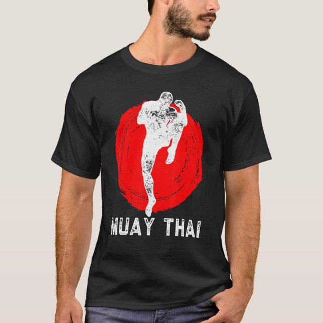 T-shirt Muay Thai NakMuay entraînement de boxe (Devant)
