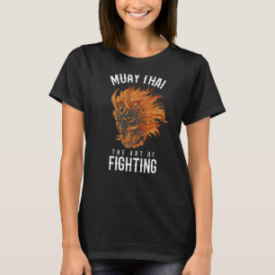 T-shirt Muay Thai Oni Fighter Thai Boxe Oni Masque Hannya