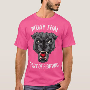 T-shirt Muay Thai Panther Thai Boxing Et Kickboxing