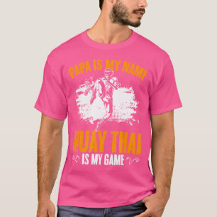 T-shirt Muay Thai Papa Thaïlande Mixed martial art Thai Bo