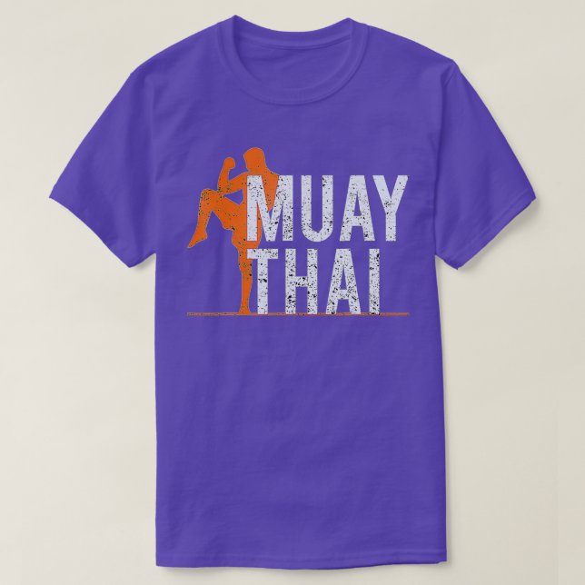 T-shirt Muay Thai Pour Hommes Femmes Combattante Kickboxer (Design devant)