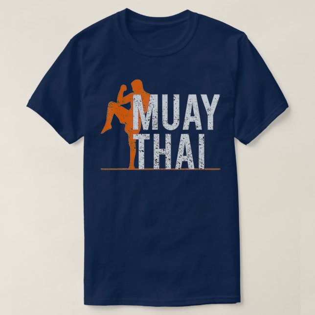 T-shirt Muay Thai Pour Hommes Femmes Combattante Kickboxer (Design devant)