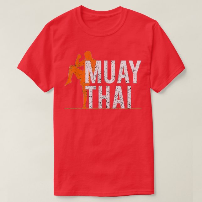 T-shirt Muay Thai Pour Hommes Femmes Combattante Kickboxer (Design devant)