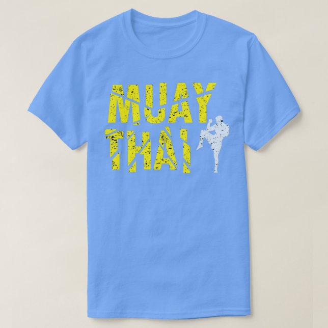 T-shirt Muay Thai Pour Hommes Femmes Combattante Kickboxer (Design devant)