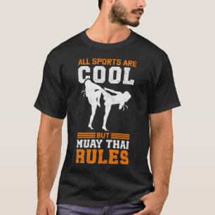 T-shirt Muay Thai Règles Muaythai
