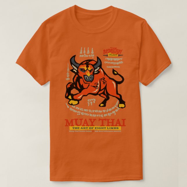 T-shirt Muay Thai Sak Yant Buffalo (Design devant)