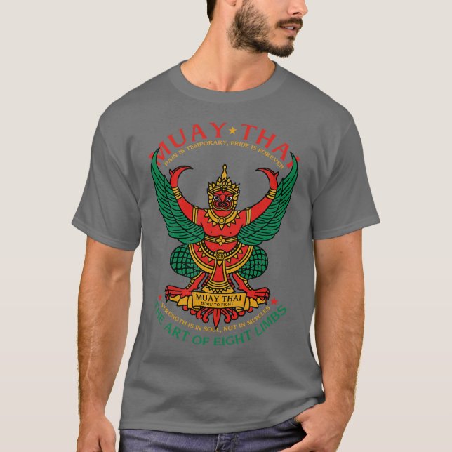 T-shirt Muay Thai Sak Yant Garuda (Devant)