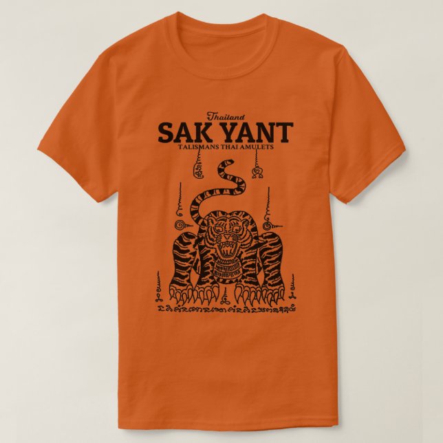 T-shirt Muay Thai Sak Yant Tiger 3 (Design devant)