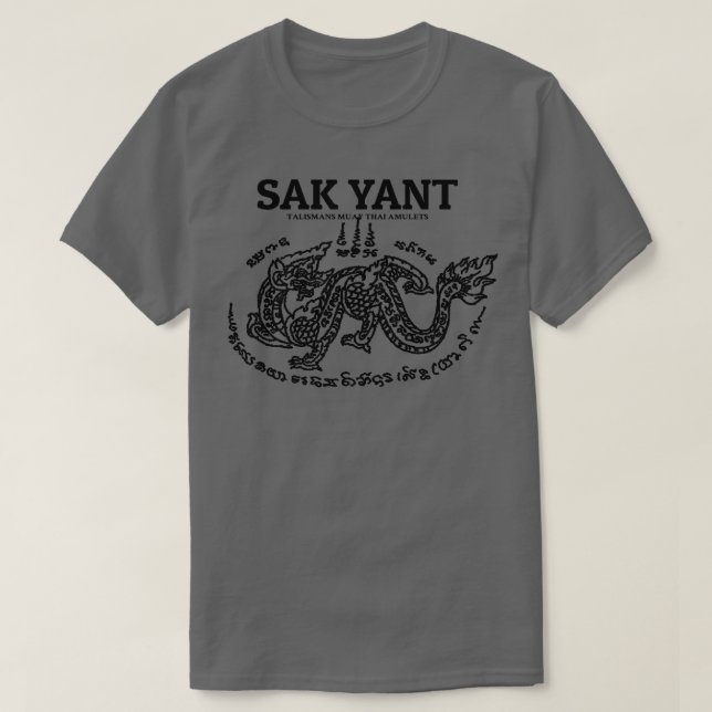 T-shirt Muay Thai Tattoo Dragon 1 (Design devant)