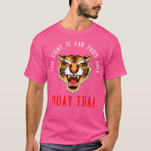 T-shirt Muay Thai Tiger Thai Boxing Et Kickboxing