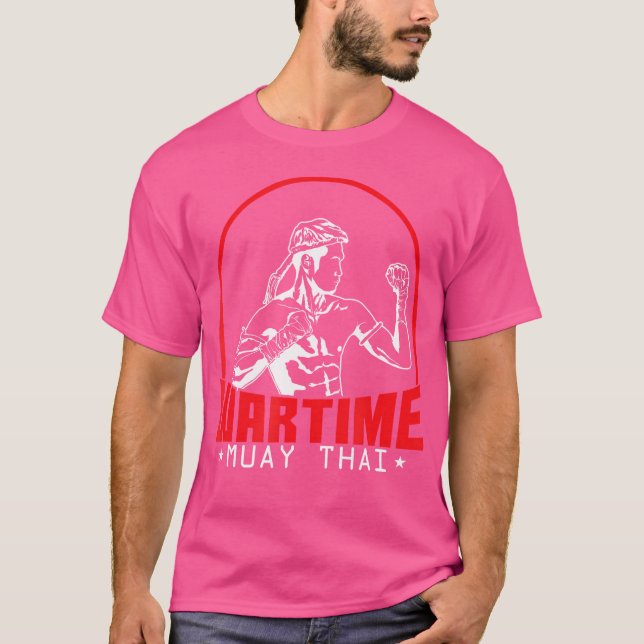 T-shirt Muay Thai Wartime (Devant)