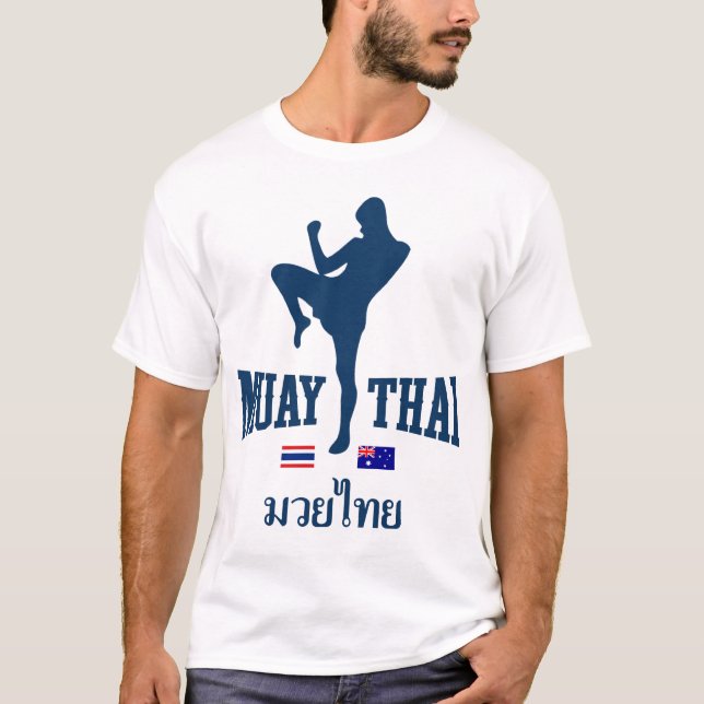 T-shirt Muay Thaïlande thaïlandaise Australie (Devant)