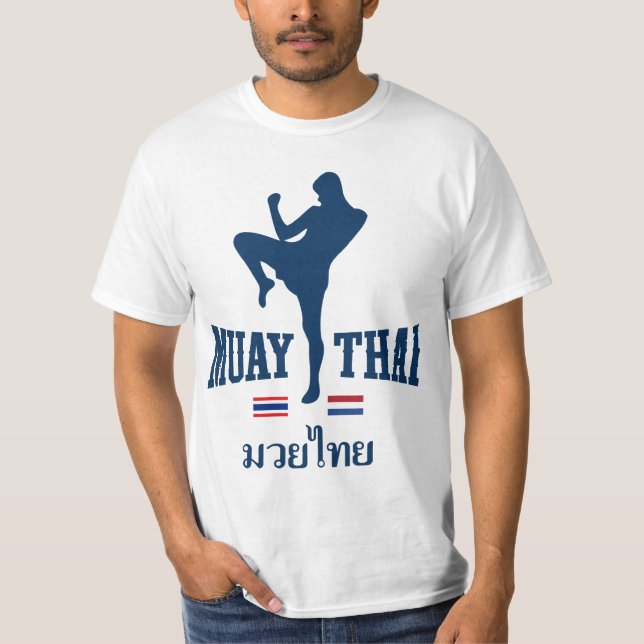 T-shirt Muay Thaïlande thaïlandaise Pays-Bas (Devant)