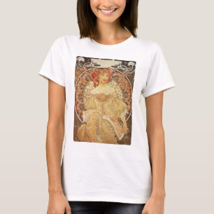 T-shirt Mucha 2 - 1890 - en détresse