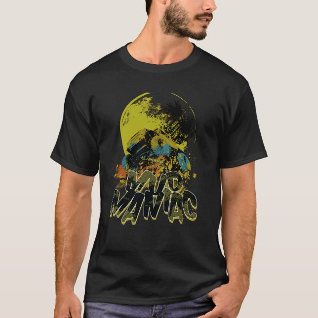 T-shirt Mud Maniac Offroad (Devant)