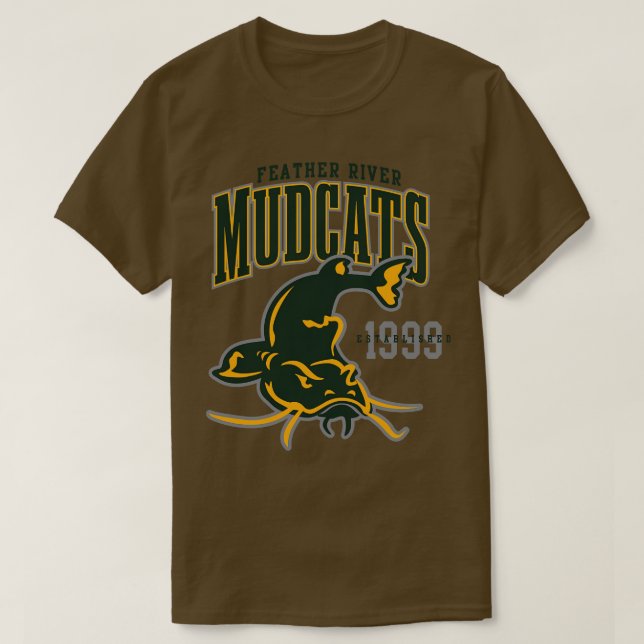 T-shirt Mudcats de Feather River (Design devant)