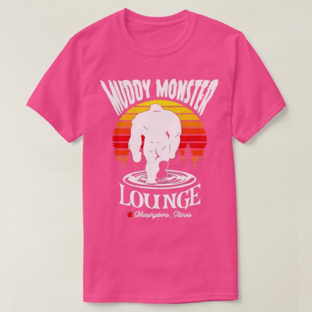 T-shirt Muddy Monster Lounge Murphysboro IL (Design devant)