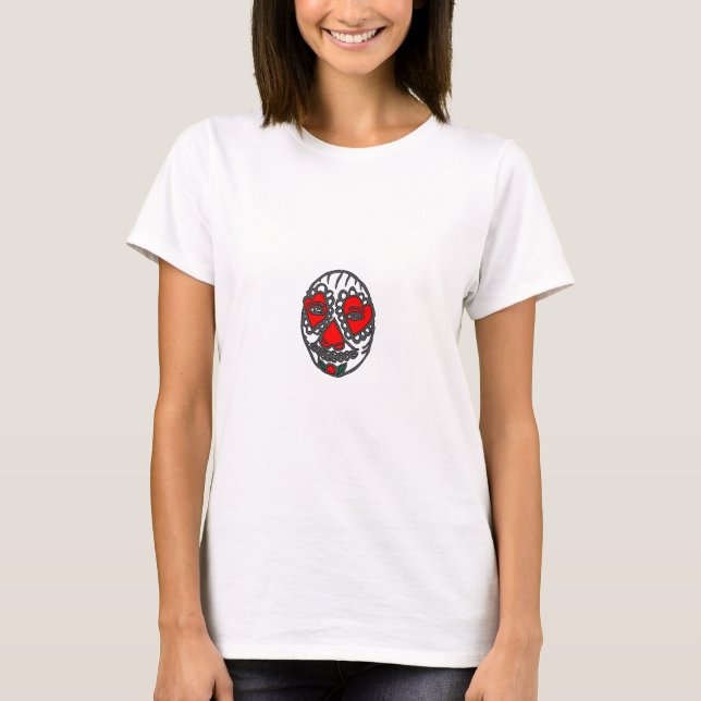 T-shirt Muerte "Coeurs" (Devant)