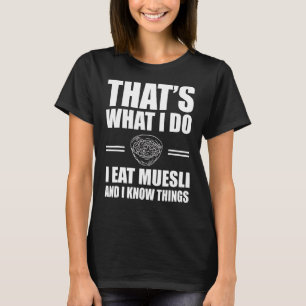 T-shirt Muesli Outfit Love Cereal Breakfast