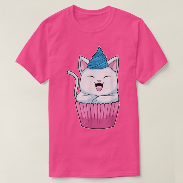 T-shirt Muffin de chat  (Design devant)
