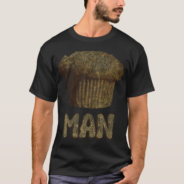 T-shirt Muffin Man Retro (Devant)