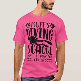 T-shirt Muffs Plongée Funny Plongeur de plongée