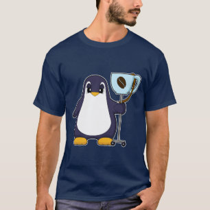 T-shirt Mug à café Pingouin