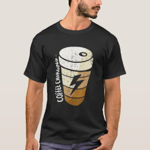 T-shirt Mug de recharge café Mignon café ou thé ou moi Cha