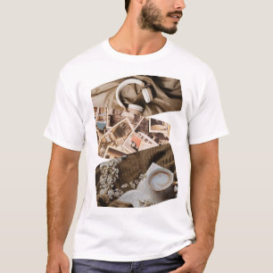 T-shirt Mug minimaliste "ALONE" - Cadeau esthétique pour i