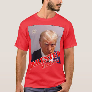 T-shirt MUGSHOT avec date 8223