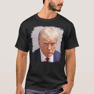 T-shirt Mugshot de Trump