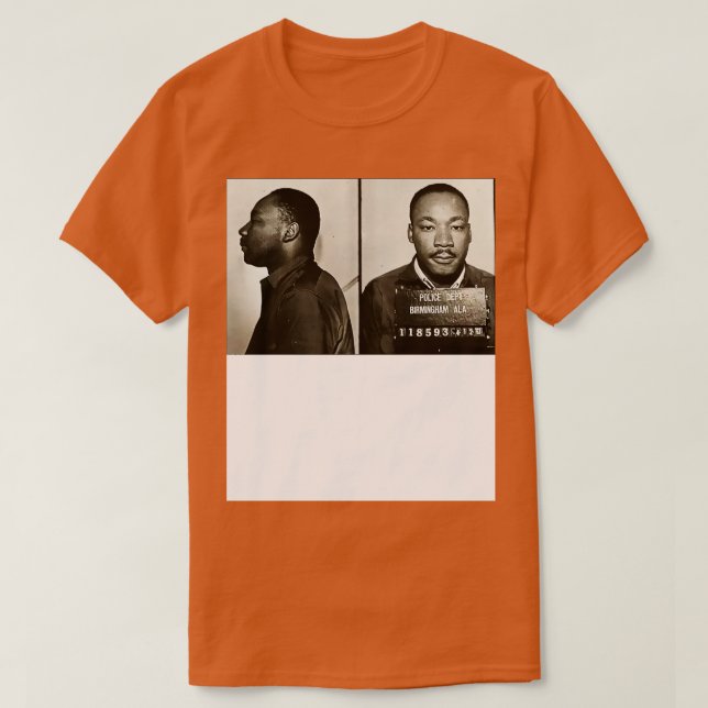 T-shirt Mugshot MLK Birmingham (Design devant)