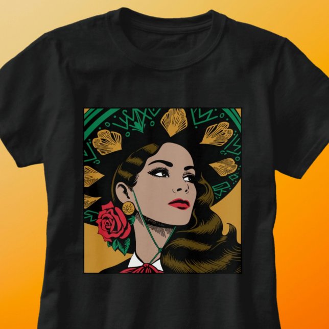 T-shirt Mujer Mariachi Mexicana, Chemise du patrimoine his (Mujer Mariachi Mexicana Hispanic Heritage)