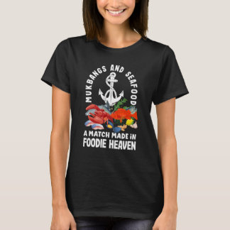 T-shirt Mukbang et fruits de mer 1