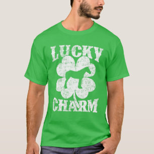 T-shirt Mule Lover Shamrock Lucky Charm Mule St Patrick's