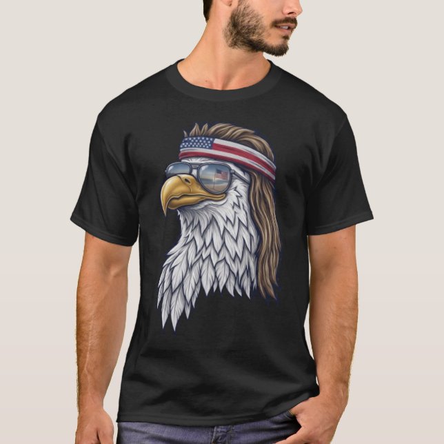 T-shirt Mullet de la Liberté  (Devant)