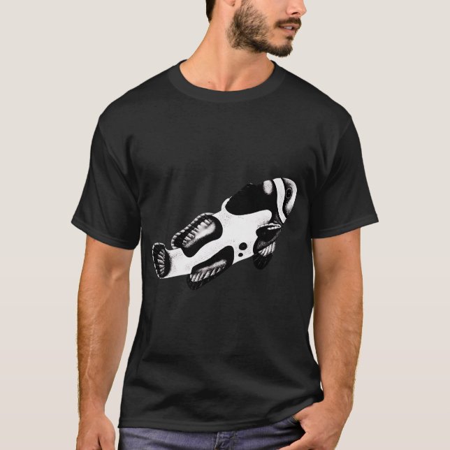 T-shirt Mullet de Noël (Devant)